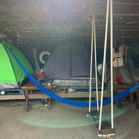 Casa De Los Santos Camping Y Eco Cabanas Isola Holbox Esterno foto