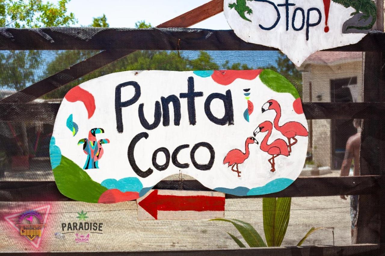 Casa De Los Santos Camping Y Eco Cabanas Isola Holbox Esterno foto