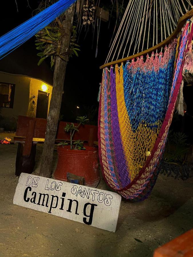 Casa De Los Santos Camping Y Eco Cabanas Isola Holbox Esterno foto